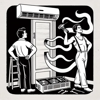 エアコン修理は自分でできる?