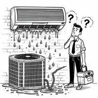 エアコンの水漏れの原因は何？