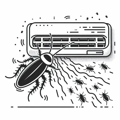 エアコンからゴキブリが出る理由と対策は？