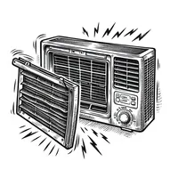 エアコンのルーバーが閉まらない？