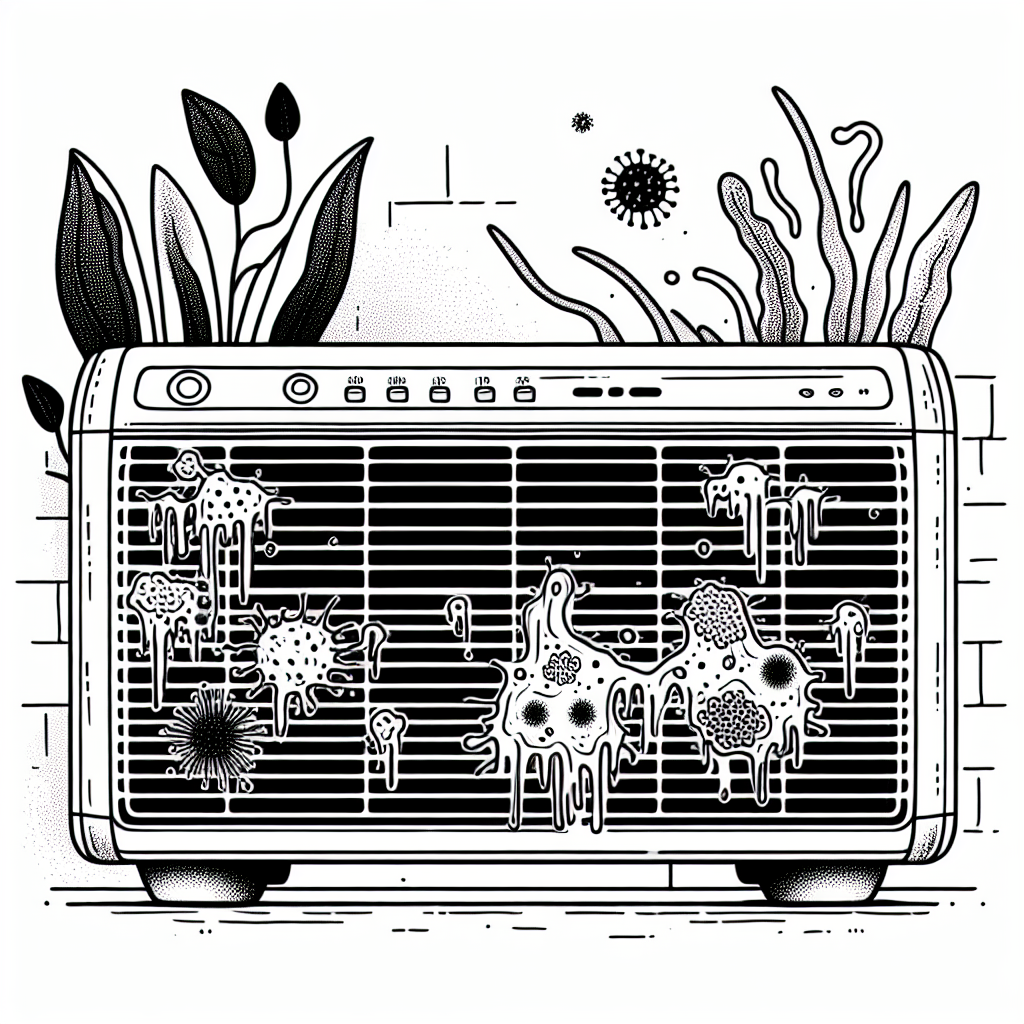 エアコンの臭いの正体はカビと雑菌です