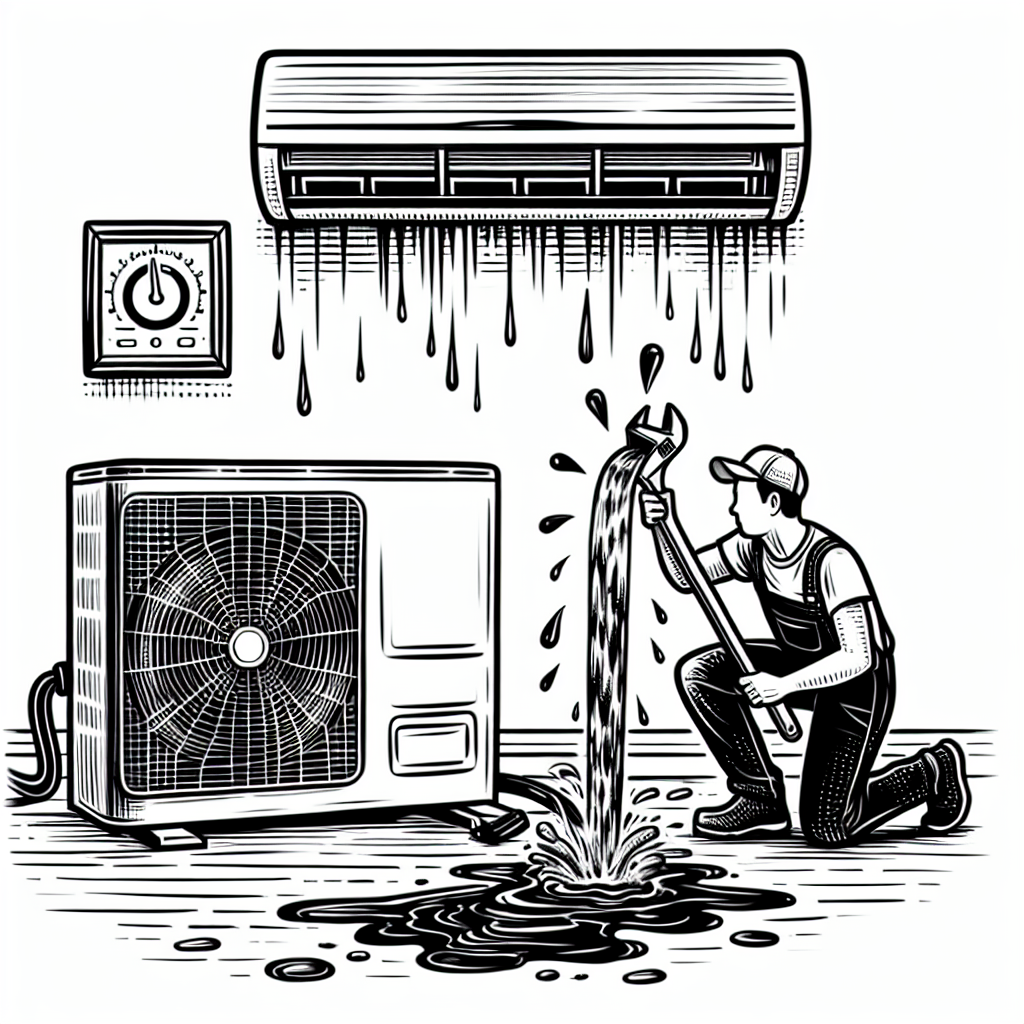 エアコンのポコポコ音は排水関連の問題です