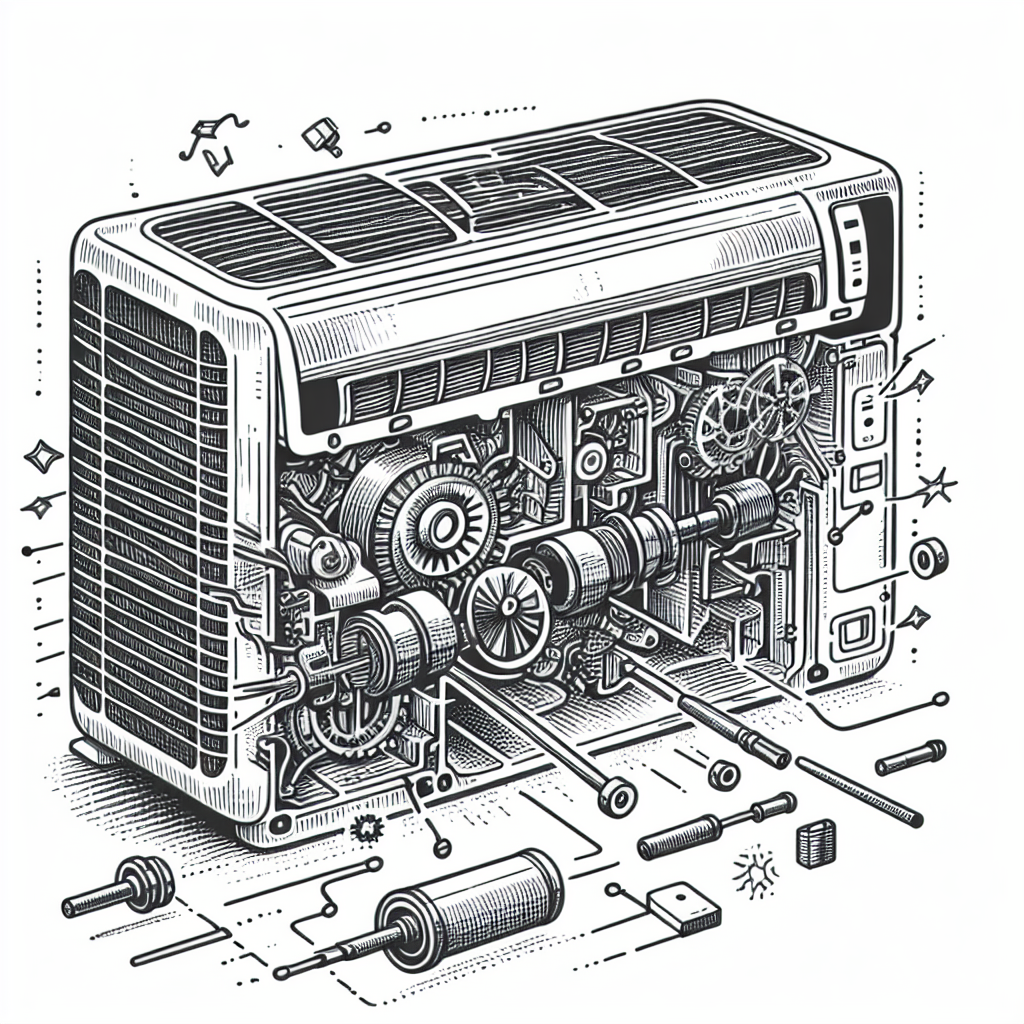 エアコンのキュルキュル音は部品の摩擦や劣化が主な原因です
