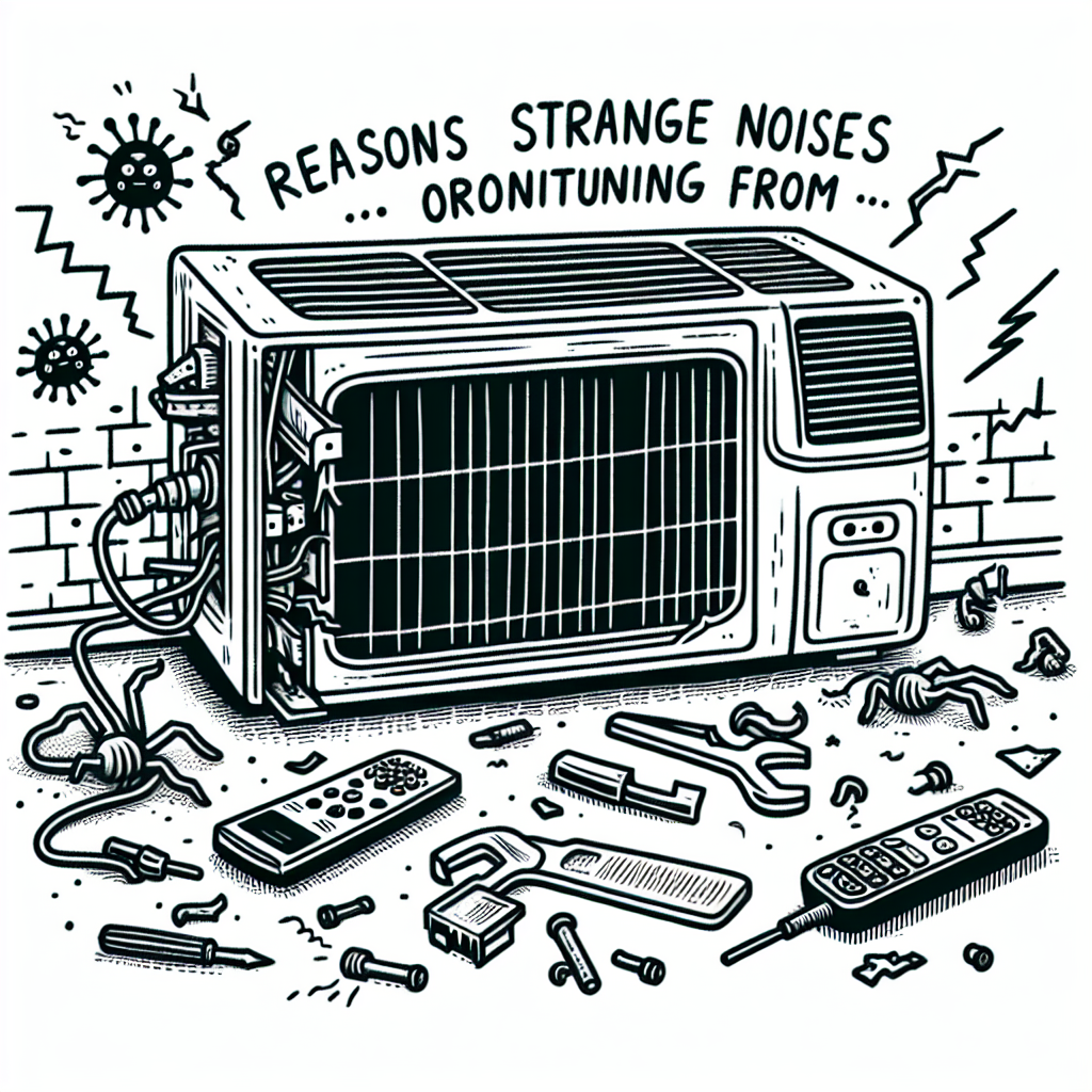 エアコンの変な音は汚れや部品劣化が主な原因です