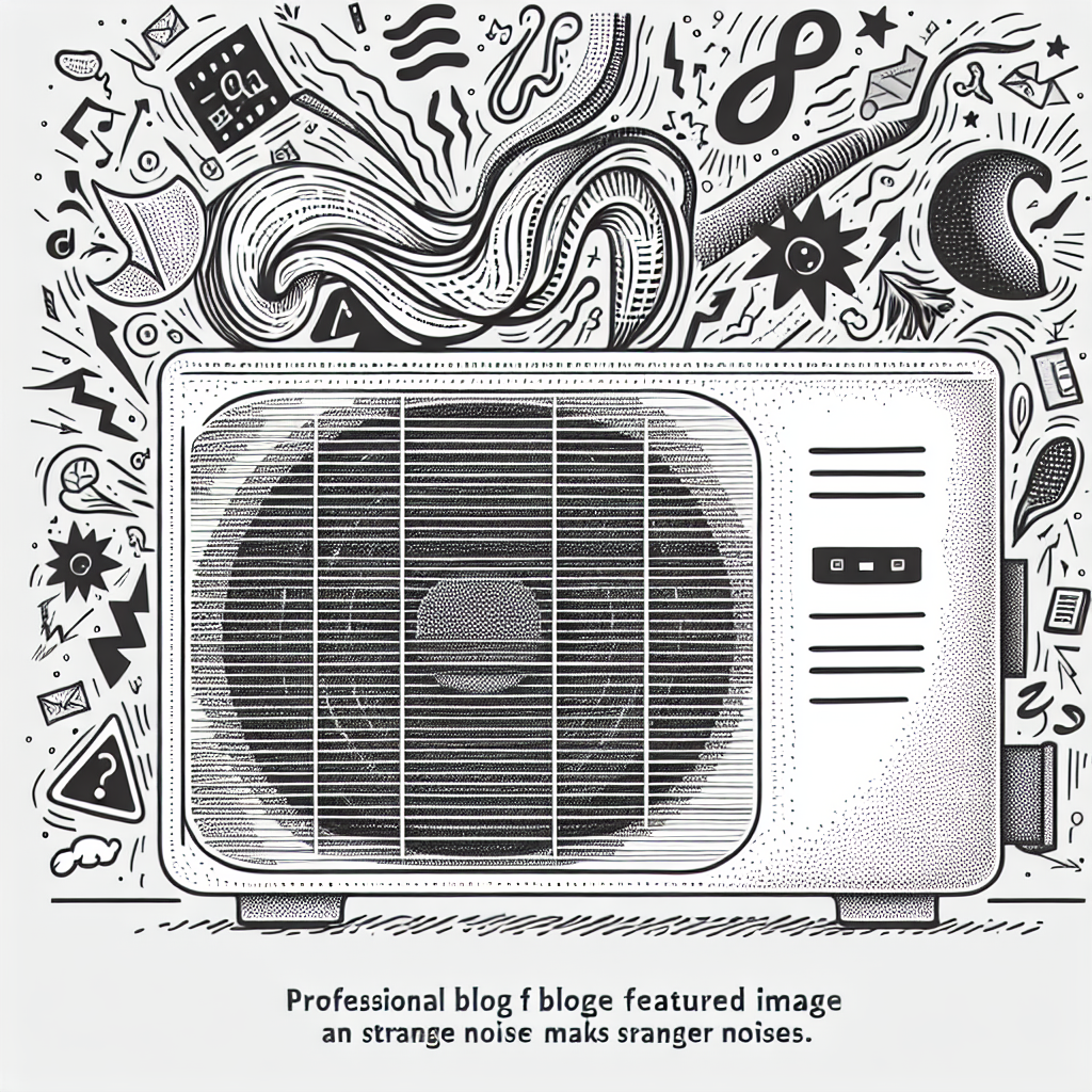 エアコンの変な音が発生する理由