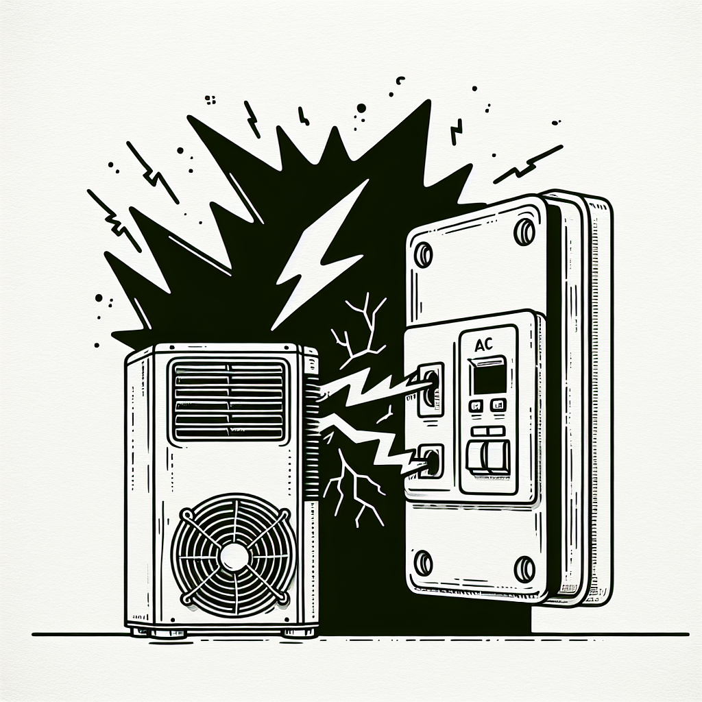 エアコンでブレーカーが落ちる主な原因